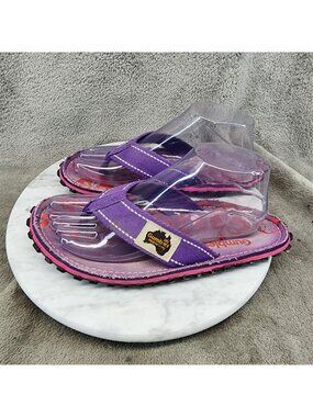 Gumbies Shoes Womens Size 8 Purple Slip On Sandals
